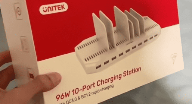 Influencer Reviews: Unboxing USB Charging Station 10 Port QC 3.0 96W