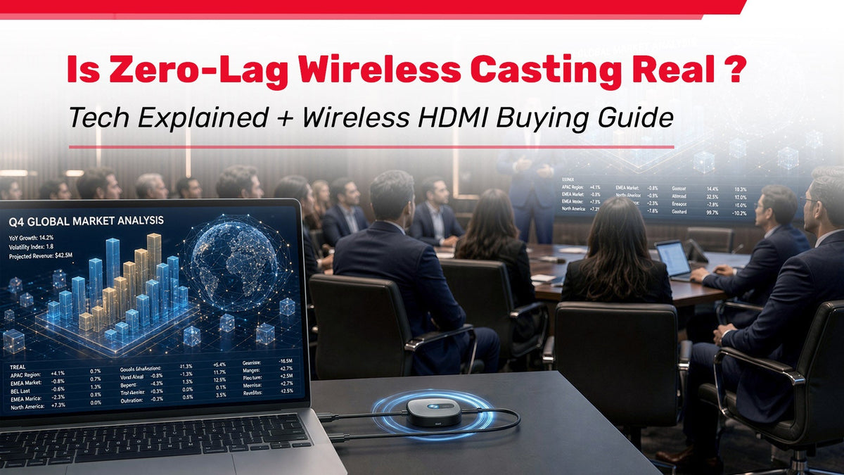 Is Zero-Lag Wireless Casting Real ? Tech Explained + Wireless HDMI Buying Guide