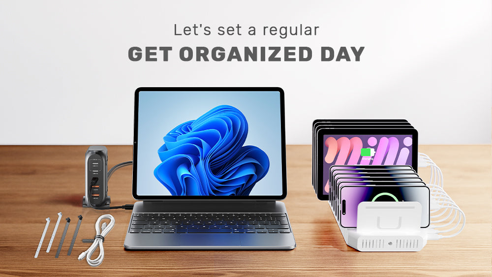 Get Organized Day: Declutter Your Desk with UNITEK