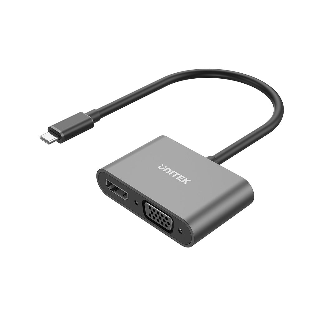 Nervesammenbrud I virkeligheden Vilje USB-C to HDMI and VGA Adapter