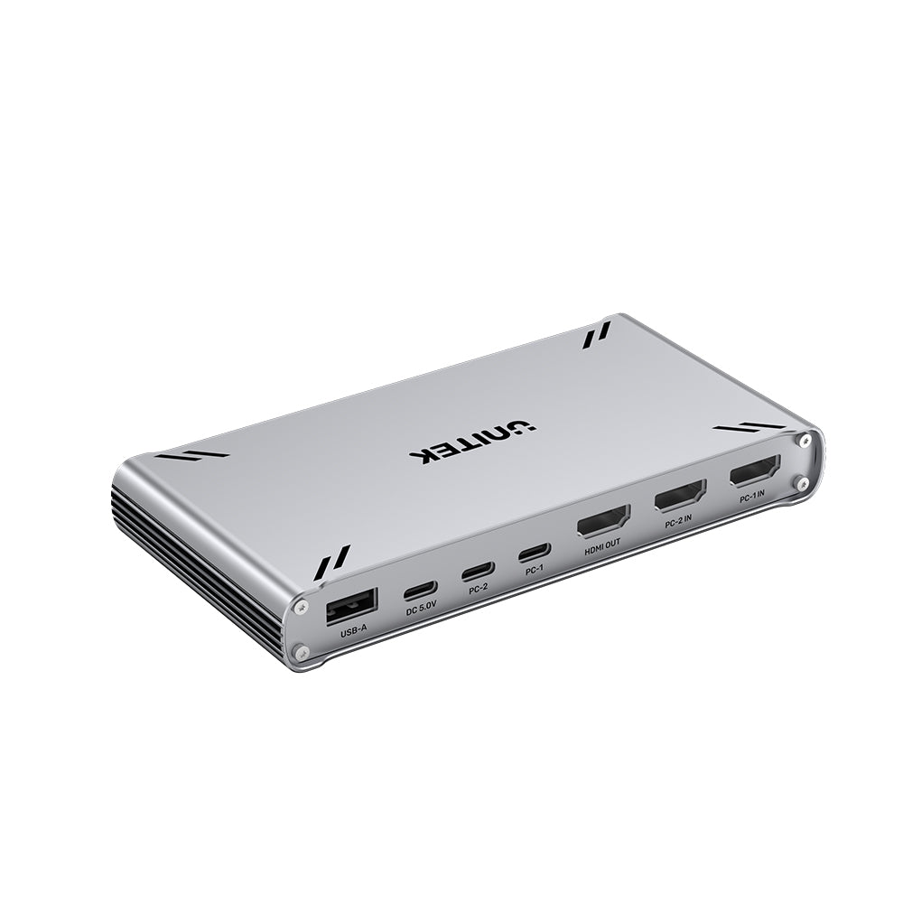USB-C 10Gbps HDMI Split-Screen KVM Switch