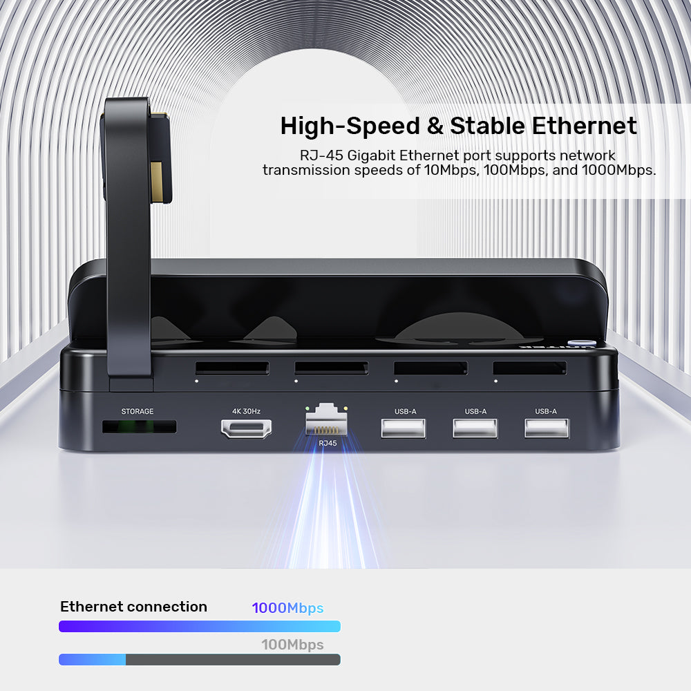 Gaming Docking Station with Remote