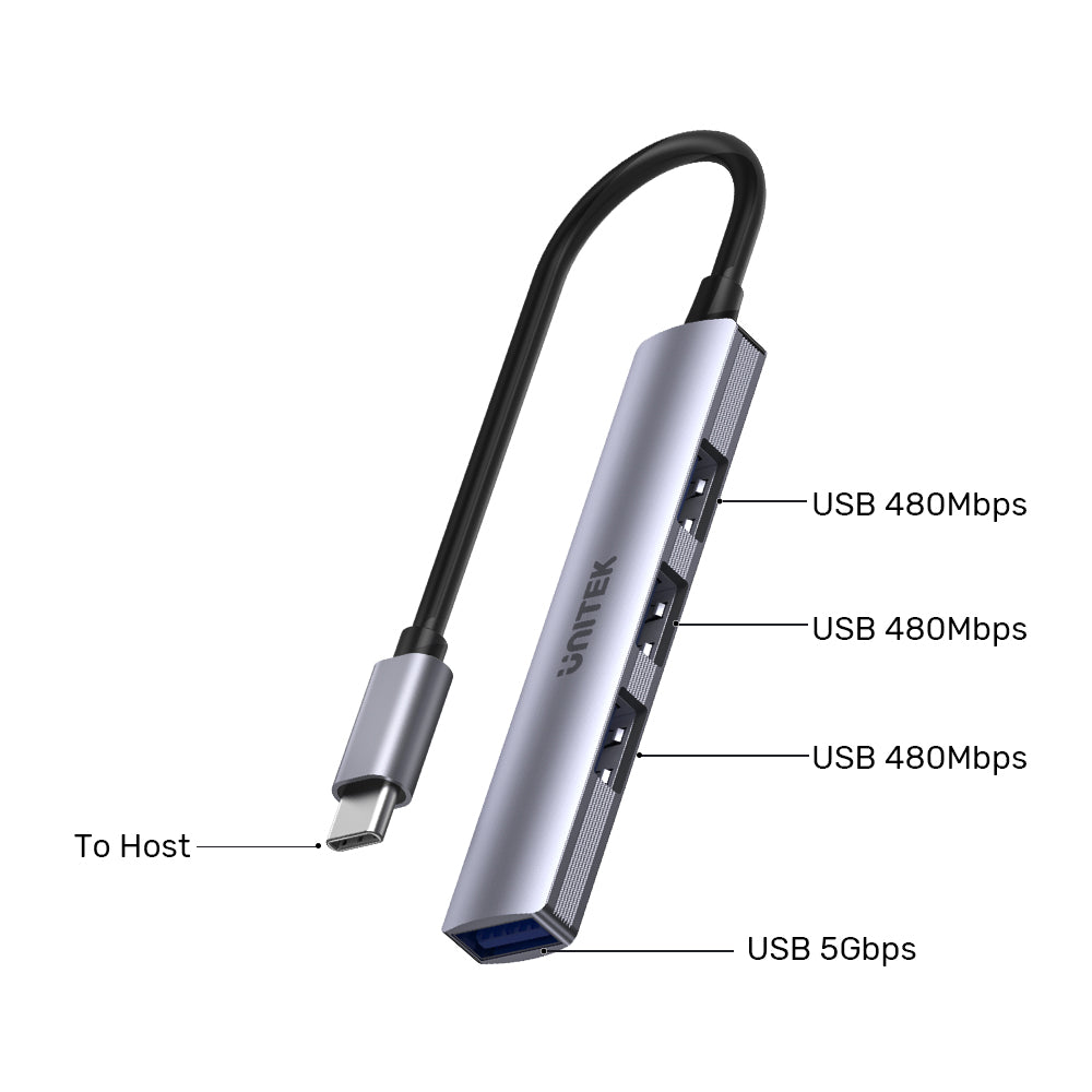 4 in 1 USB C Hub