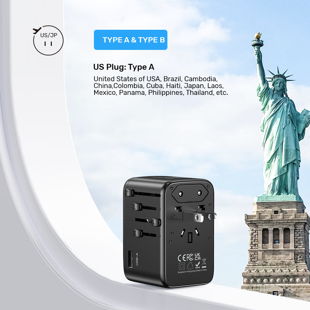 GaN 100W Universal Travel Adapter