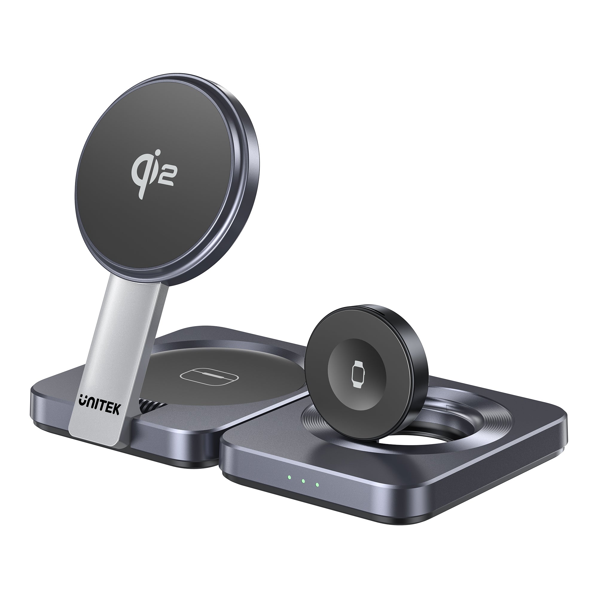 Qi2 Foldable 3-in-1 Charging Station