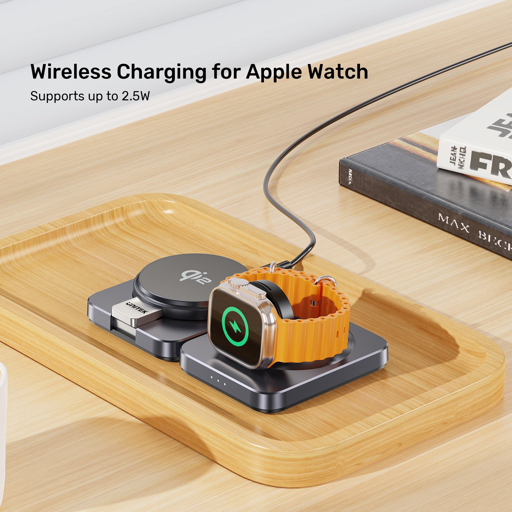 Qi2 Foldable 3-in-1 Charging Station