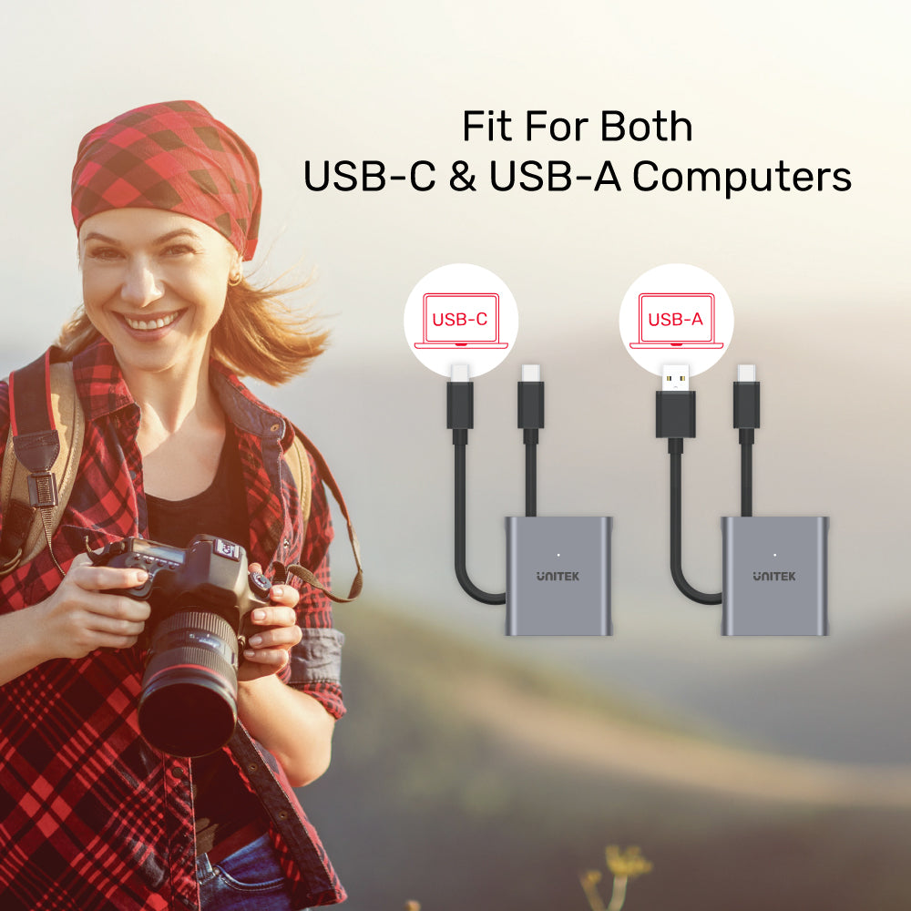 CFexpress2.0 USB 10Gbps 알루미늄 카드 리더기