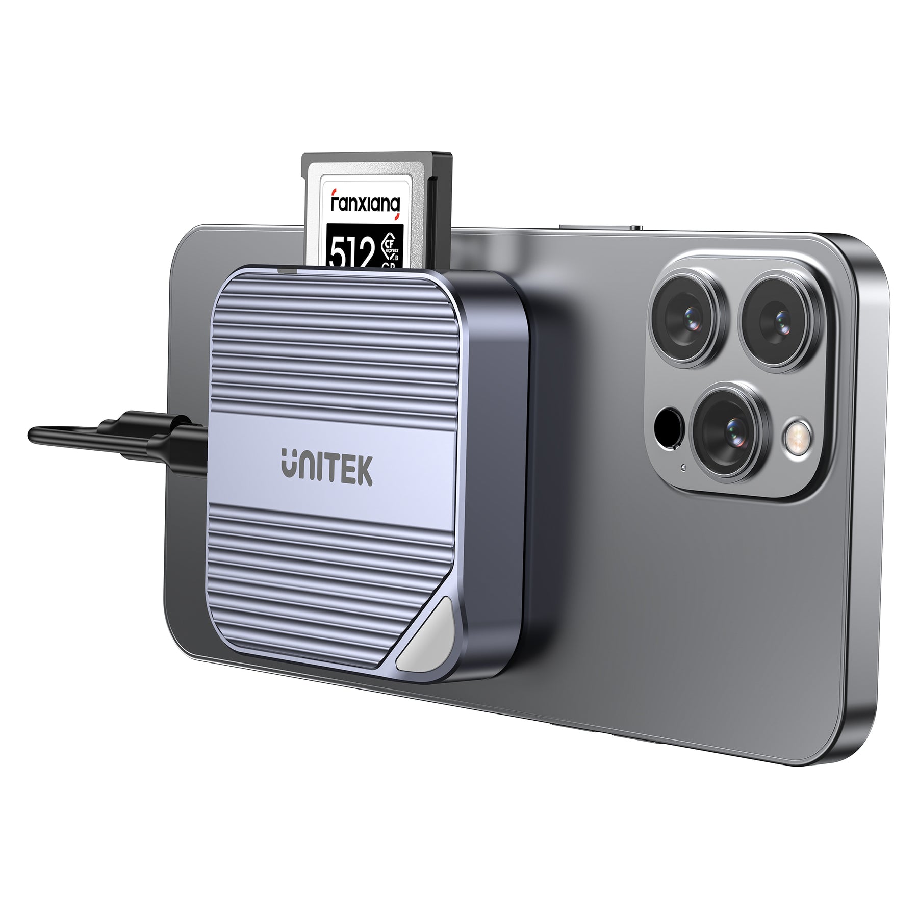 Magnetic CFExpress Type B Card Reader