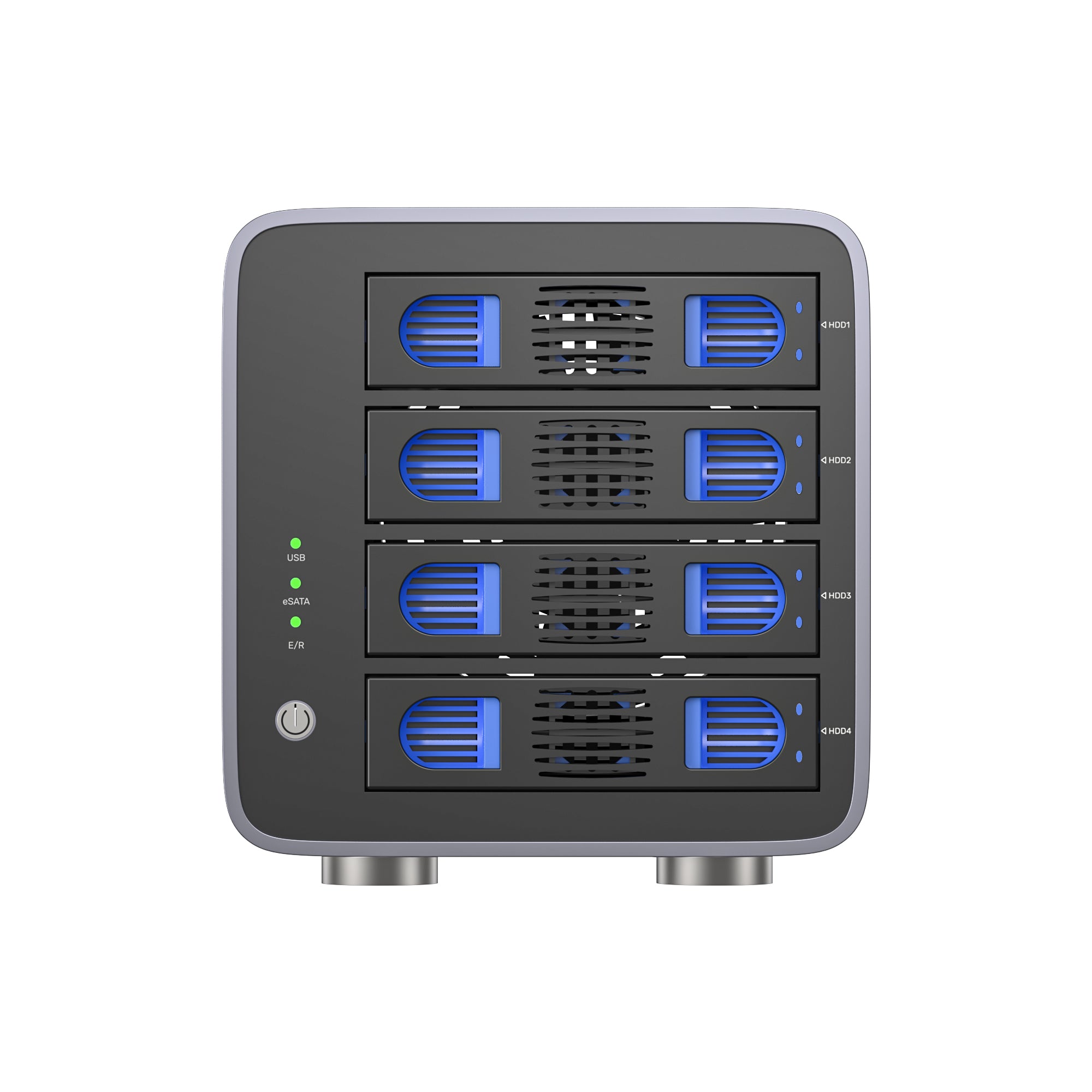 4 Bay RAID External Hard Drive Enclosure