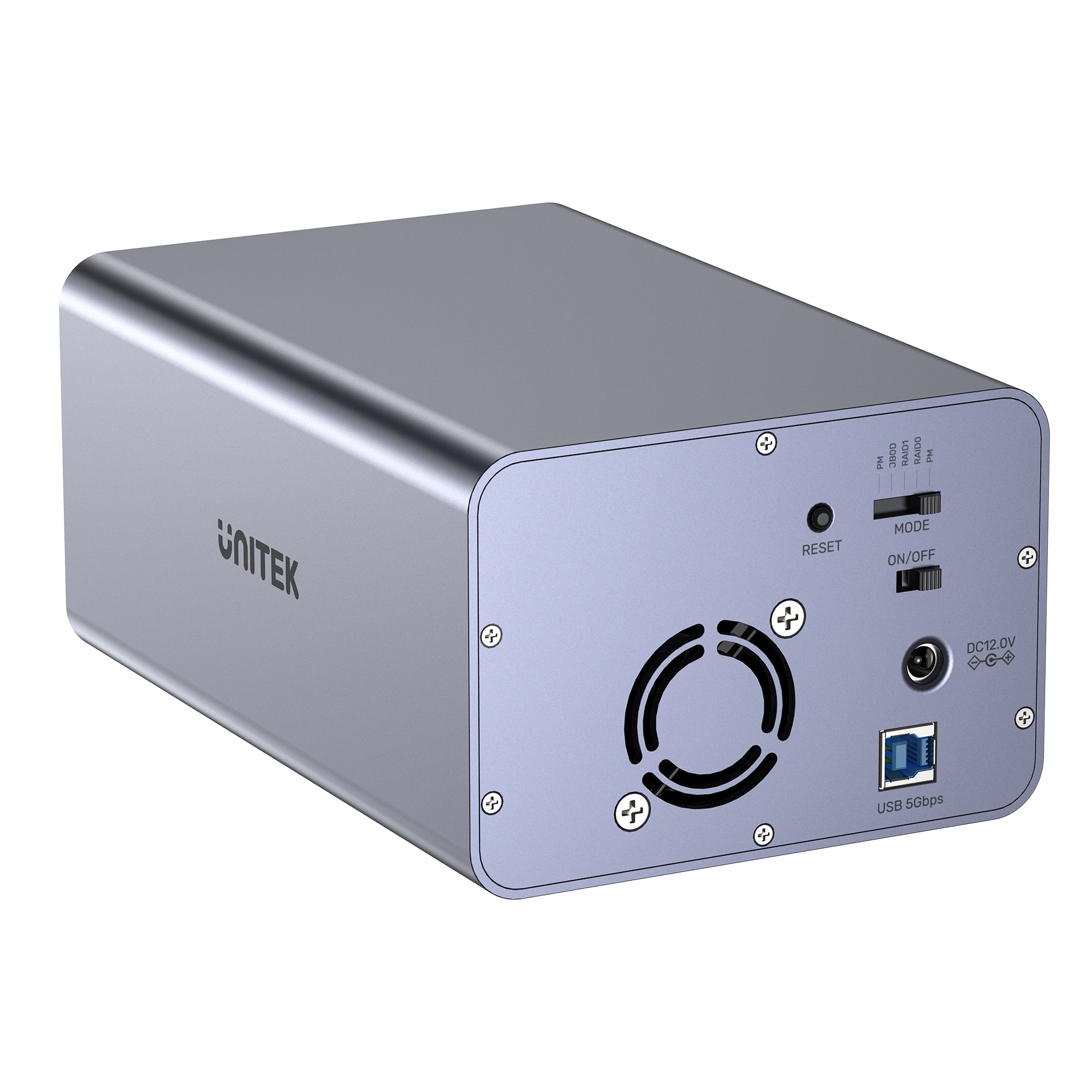 2 Bay RAID External Hard Drive Enclosure