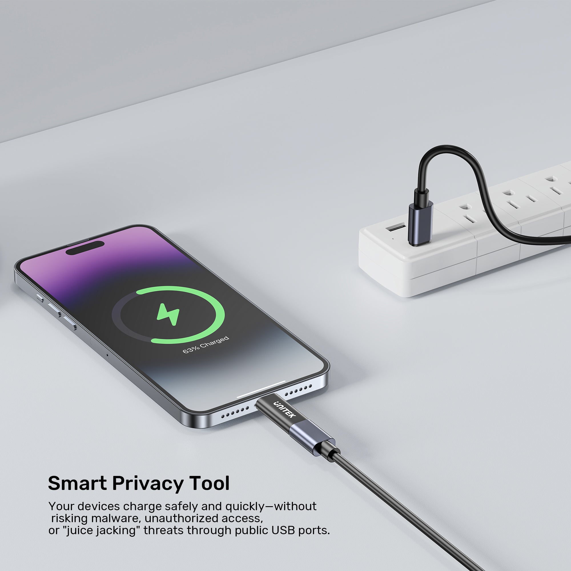 DataShield USB-C Data Blocker Adapter