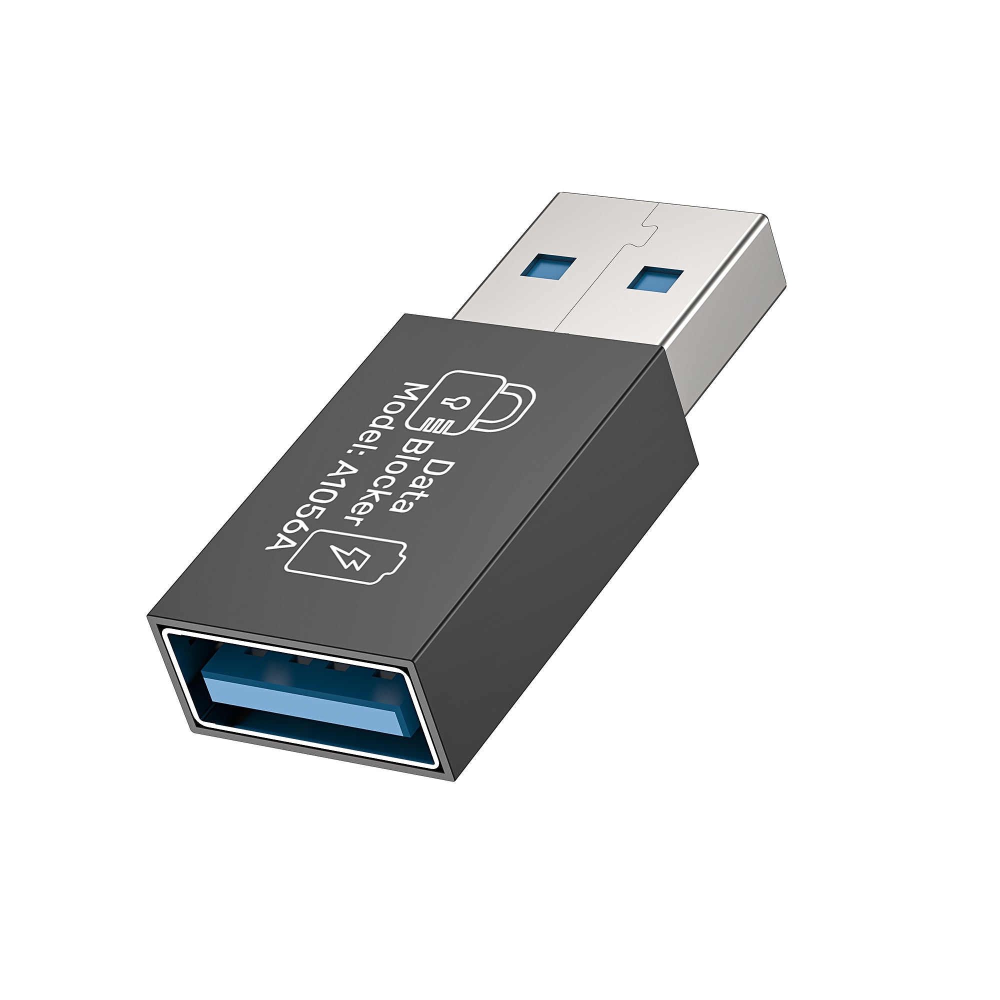 DataShield USB-A Data Blocker Adapter