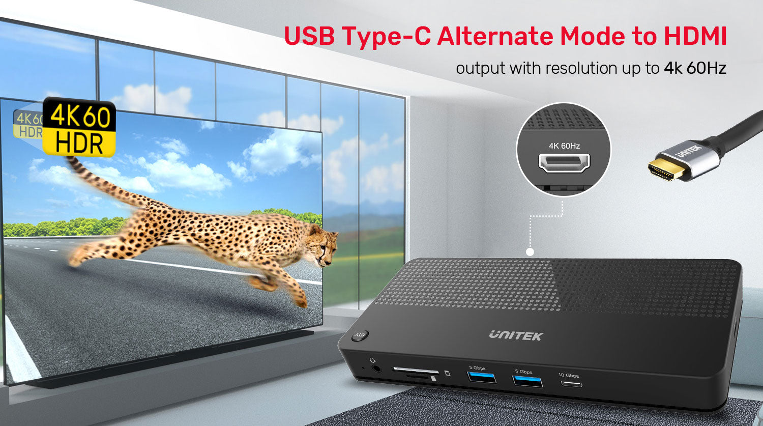 USB-C 4K KVM Docking Station