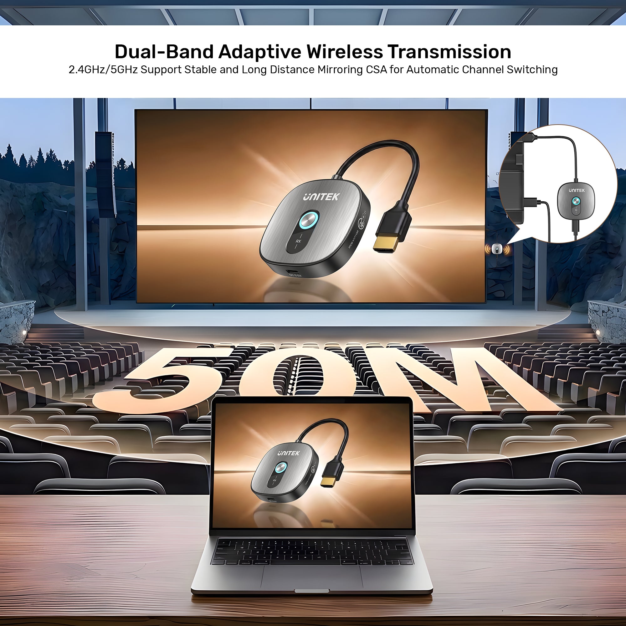 HDMI 4K Wireless Screening Adapter