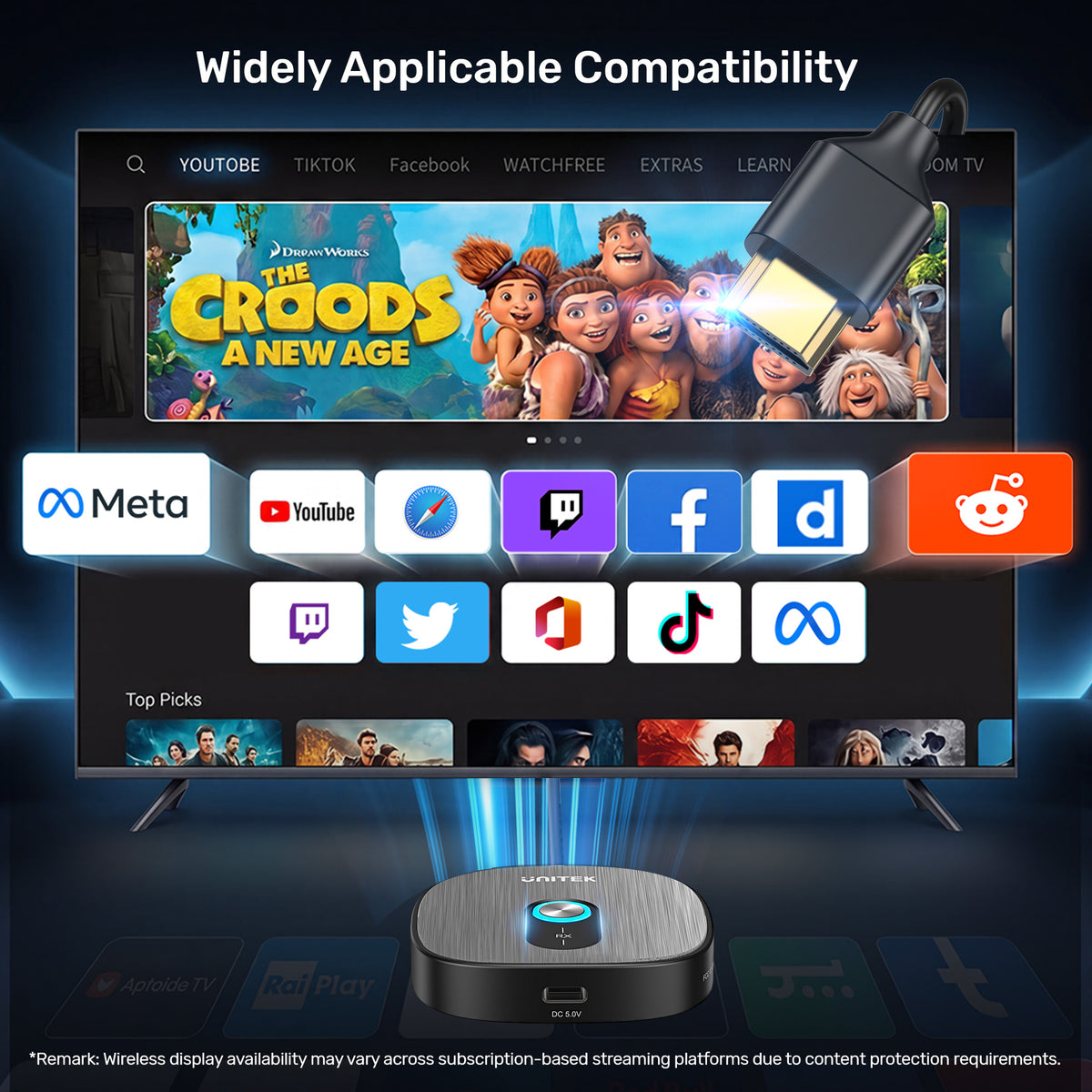 HDMI 4K Wireless Screening Adapter