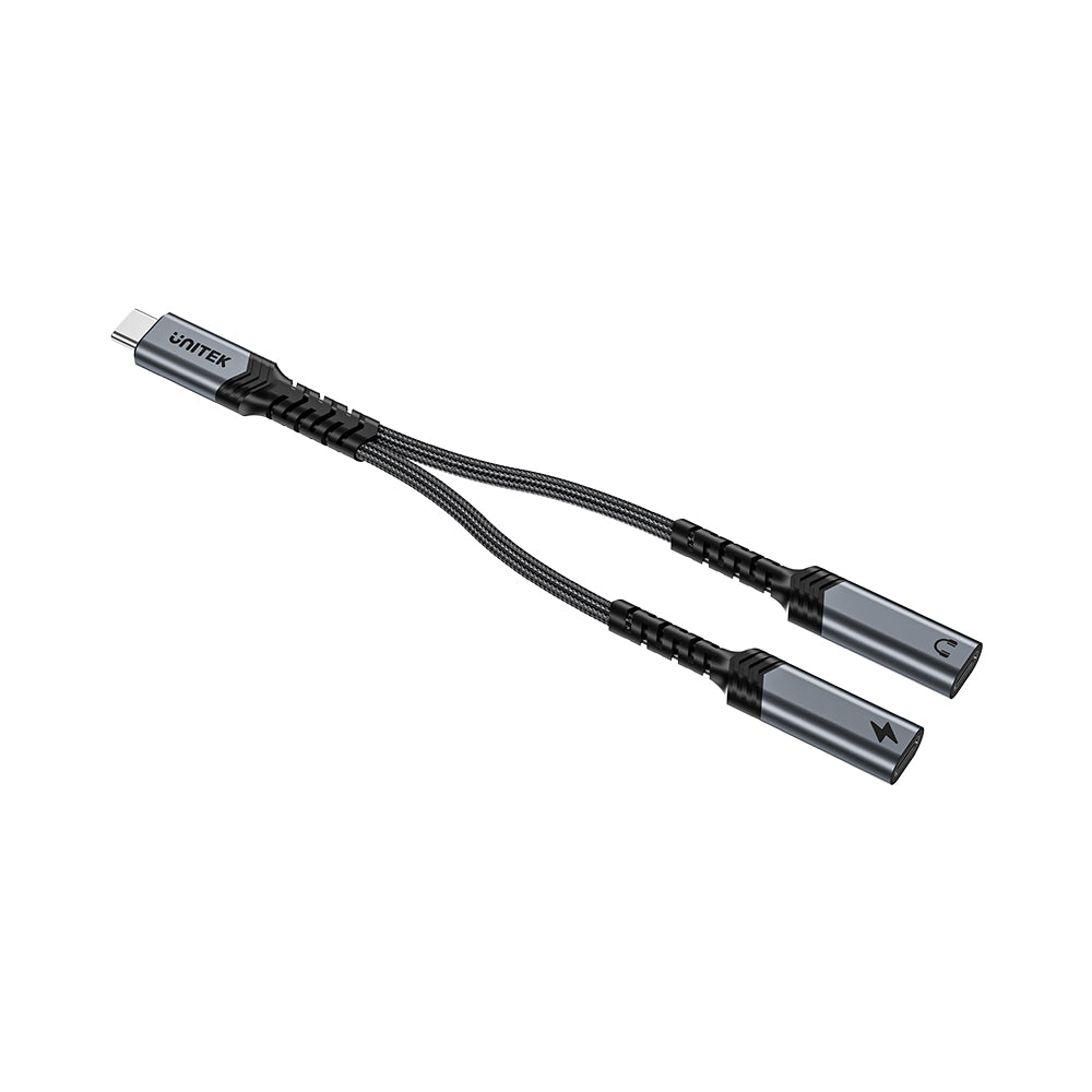 USB-C to USB-C Audio and PD Charging Adapter