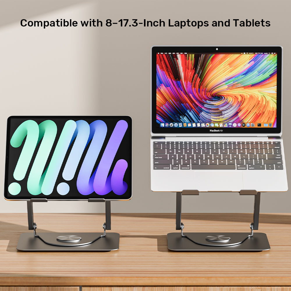 Adjustable Laptop Stand with Detachable Cooling Fan