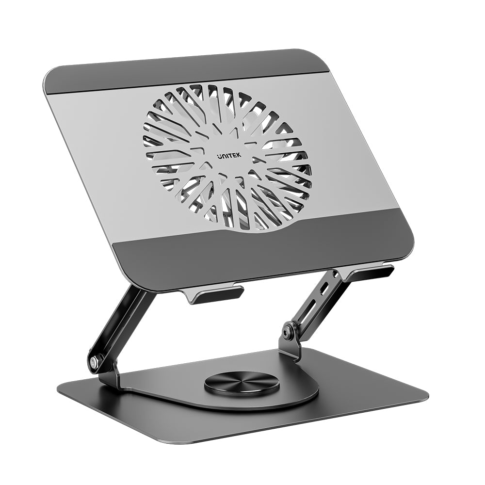 Adjustable Laptop Stand with Detachable Cooling Fan
