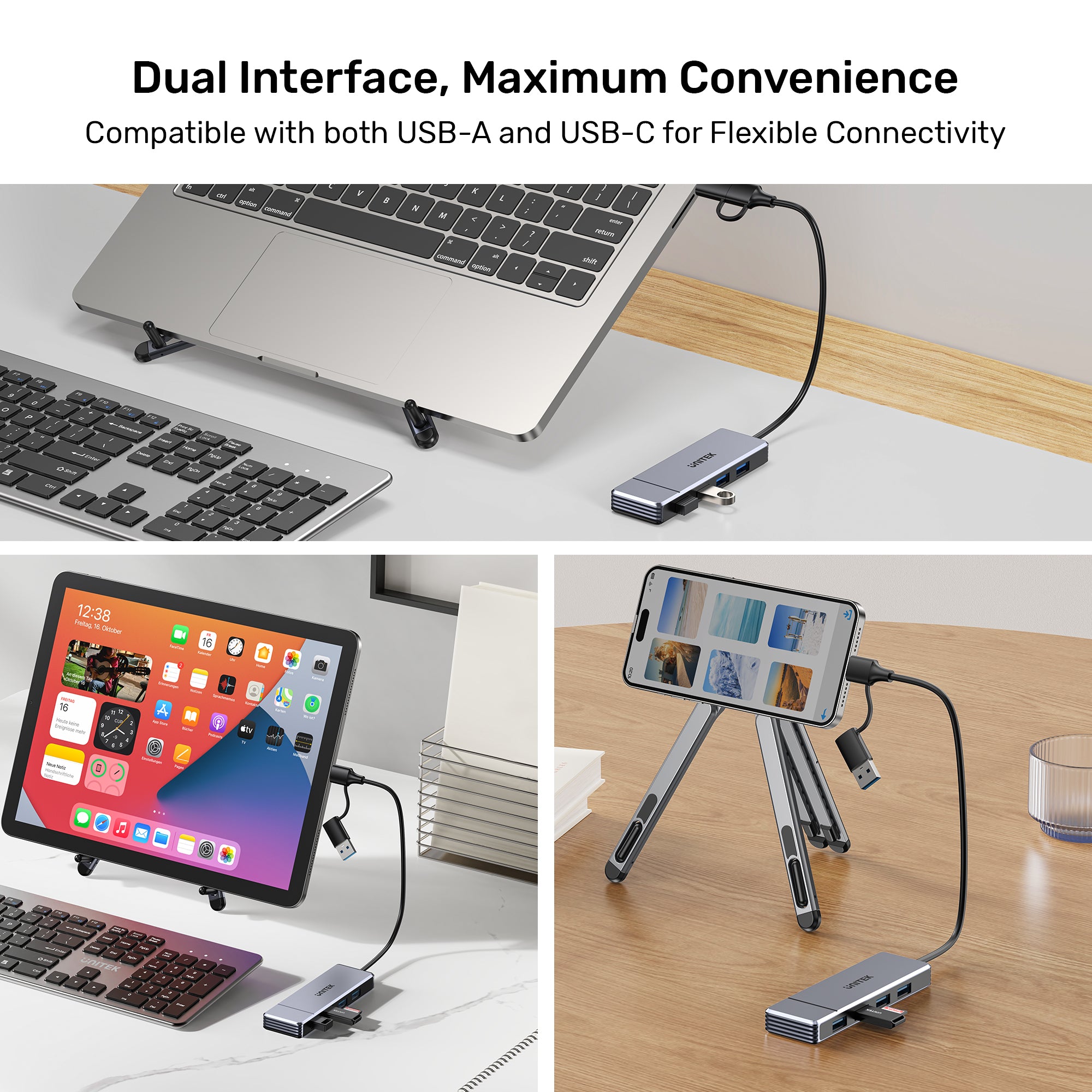 Omni Q4 4-in-1 USB Hub