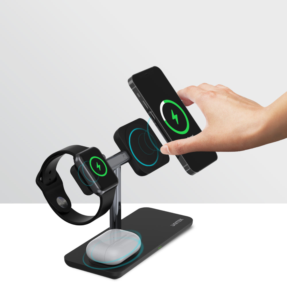 MagMighty TRI 3-in-1 Dividable Magnetic Wireless Charging Stand