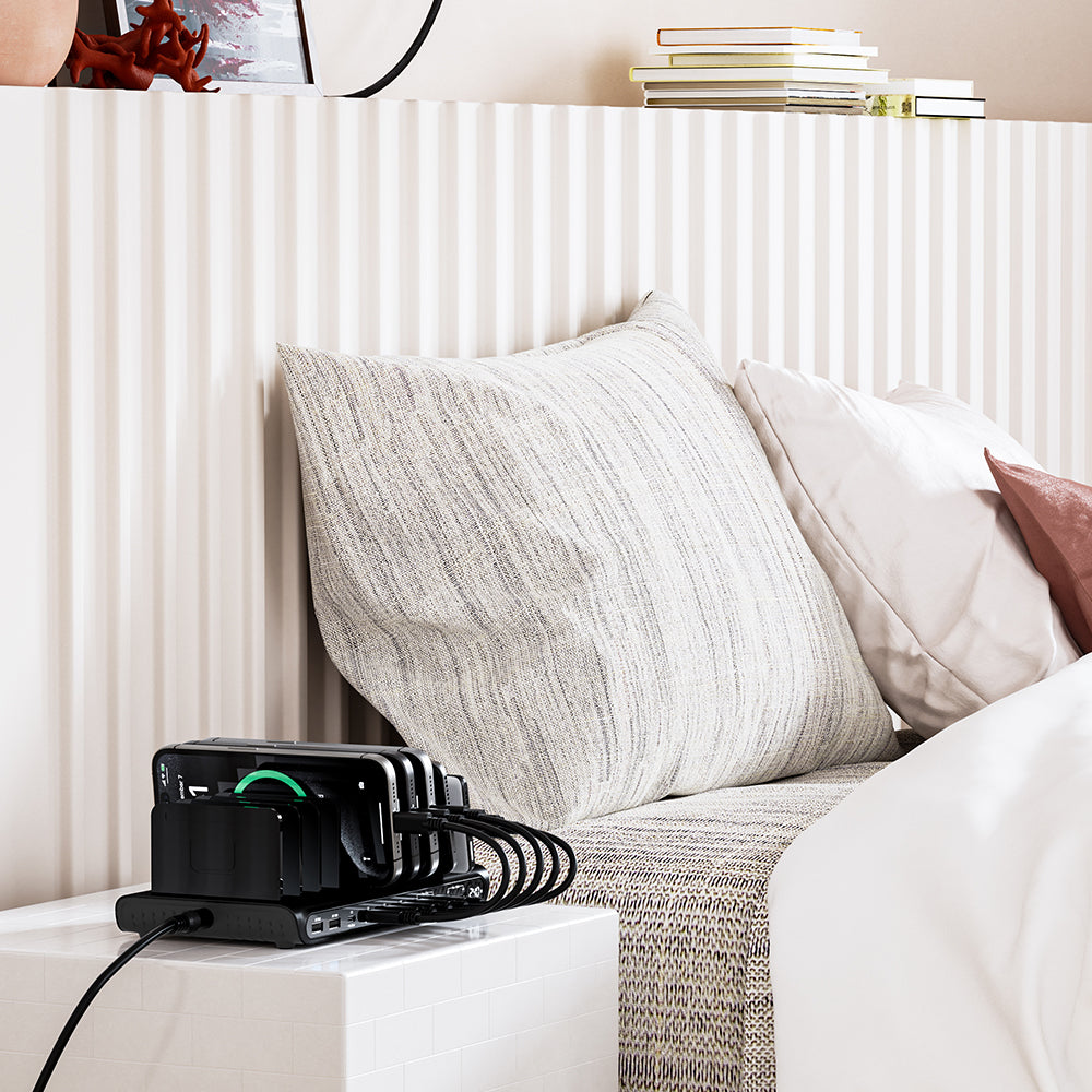 uCharge 240W 10ポートUSBスマート充電ステーション