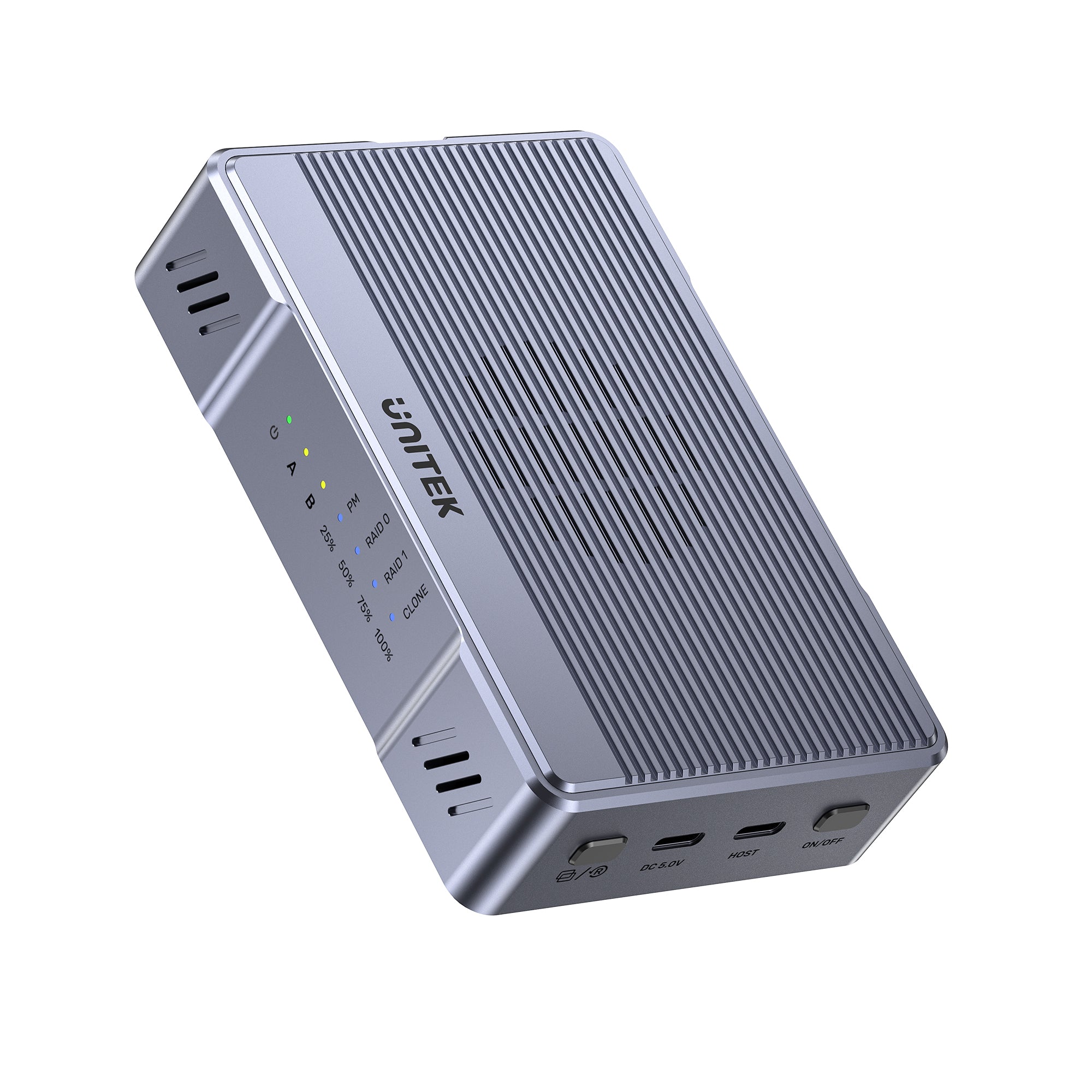 SolidForce 20Gbps Dual Bay RAID M.2 SSD Enclosure