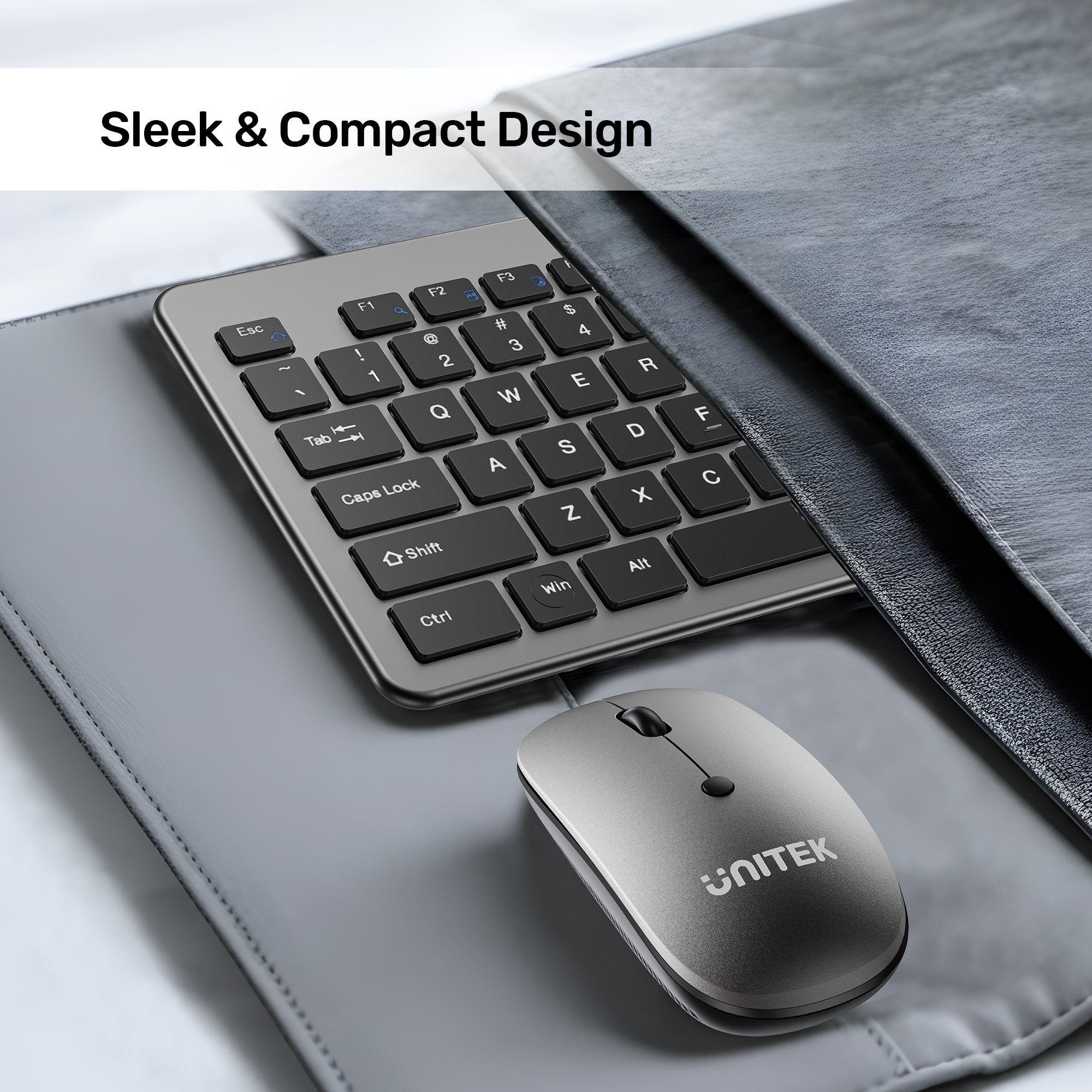 SlimDuo 2.4GHz Wireless Keyboard and Mouse Combo