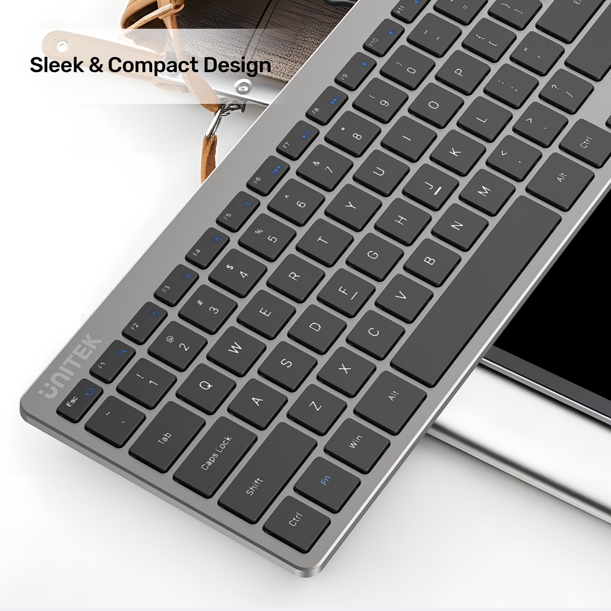 SlimTap Ultra Light Wired Keyboard with 99 keys