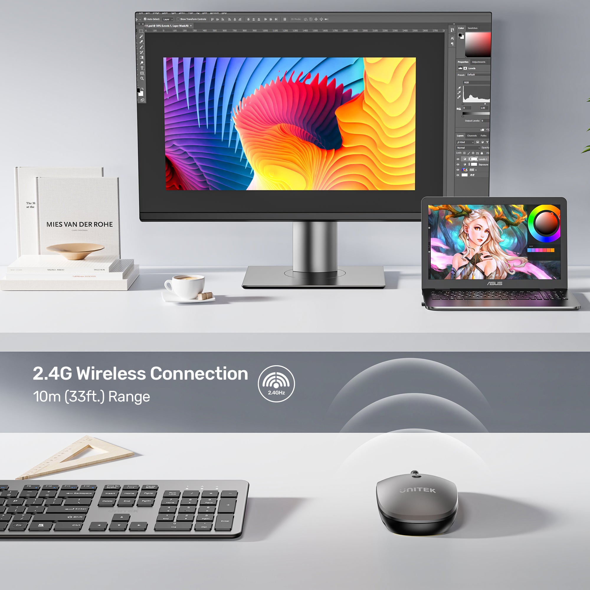 SlimTrack 2.4GHz Wireless Optical Mouse