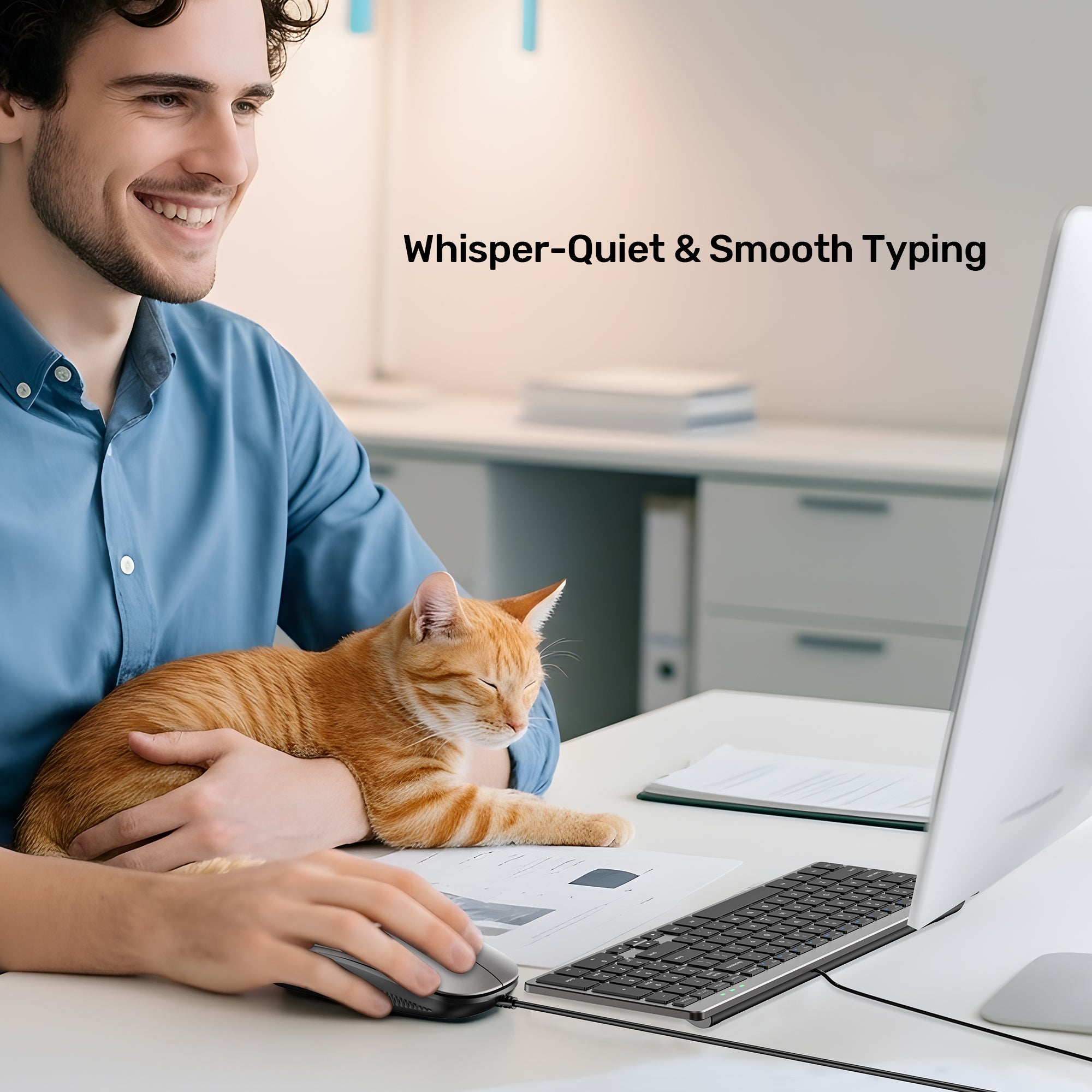 SlimTrack Wired Optical Mouse