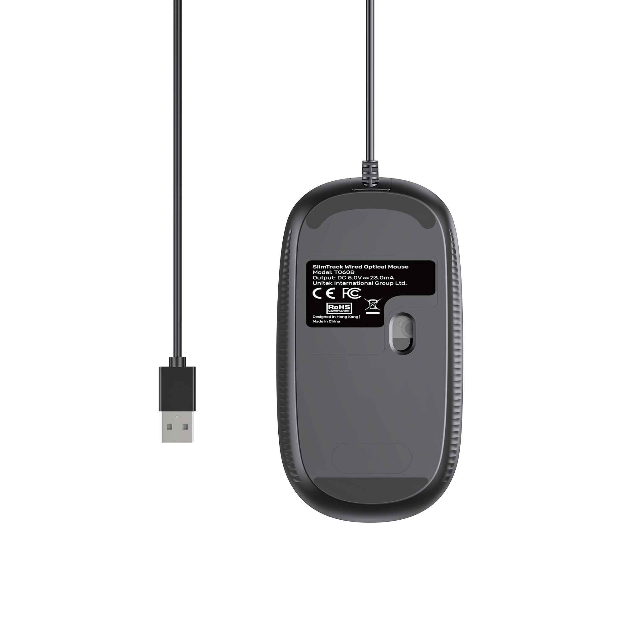 SlimTrack Wired Optical Mouse
