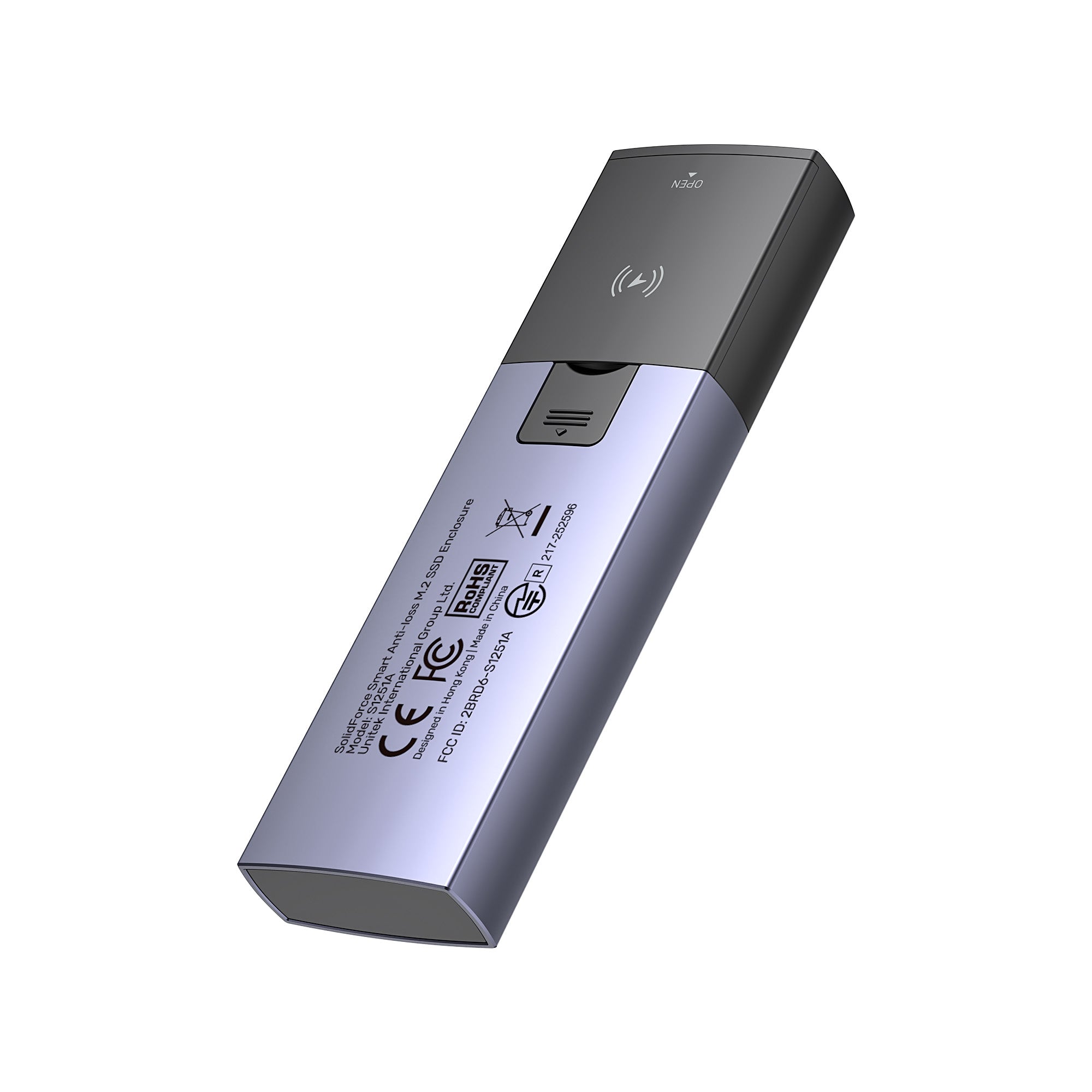 SolidForce スマート アンチロス M.2 SSD エンクロージャ