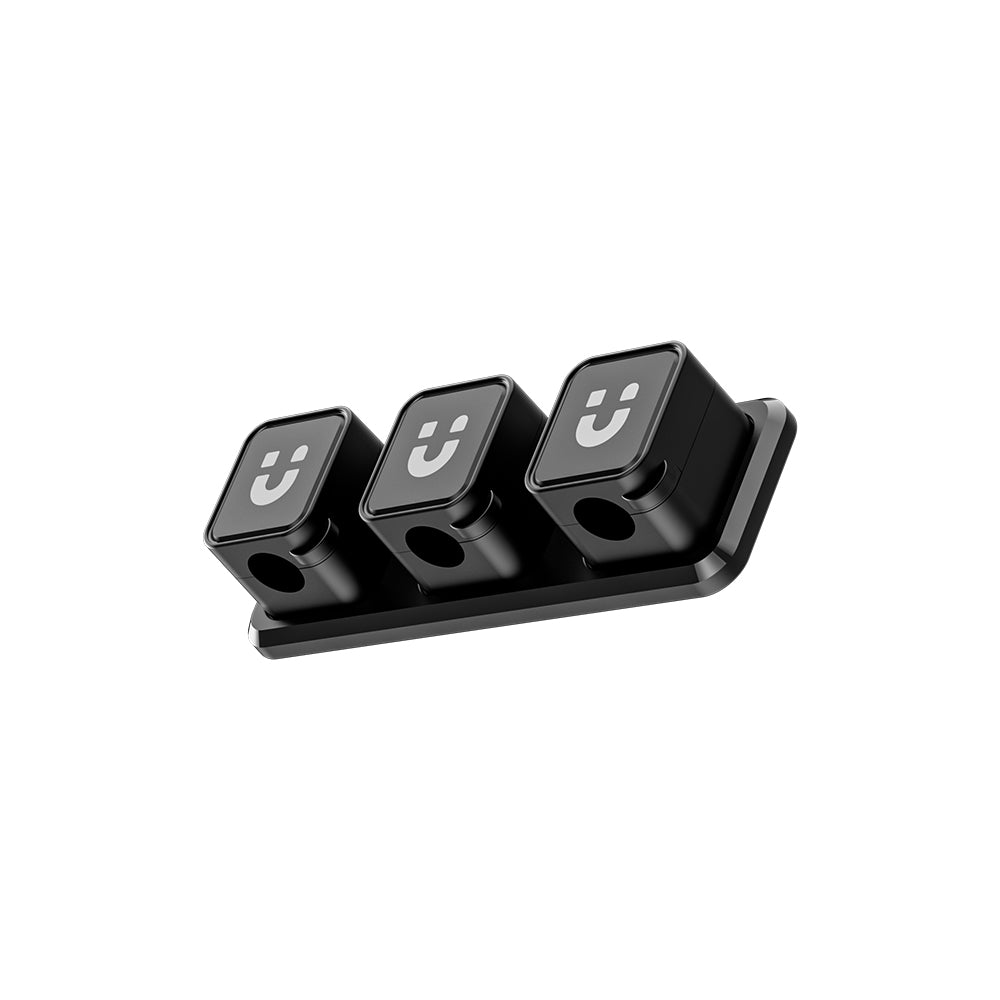 SnapHold Magnetic Cable Clips with Base