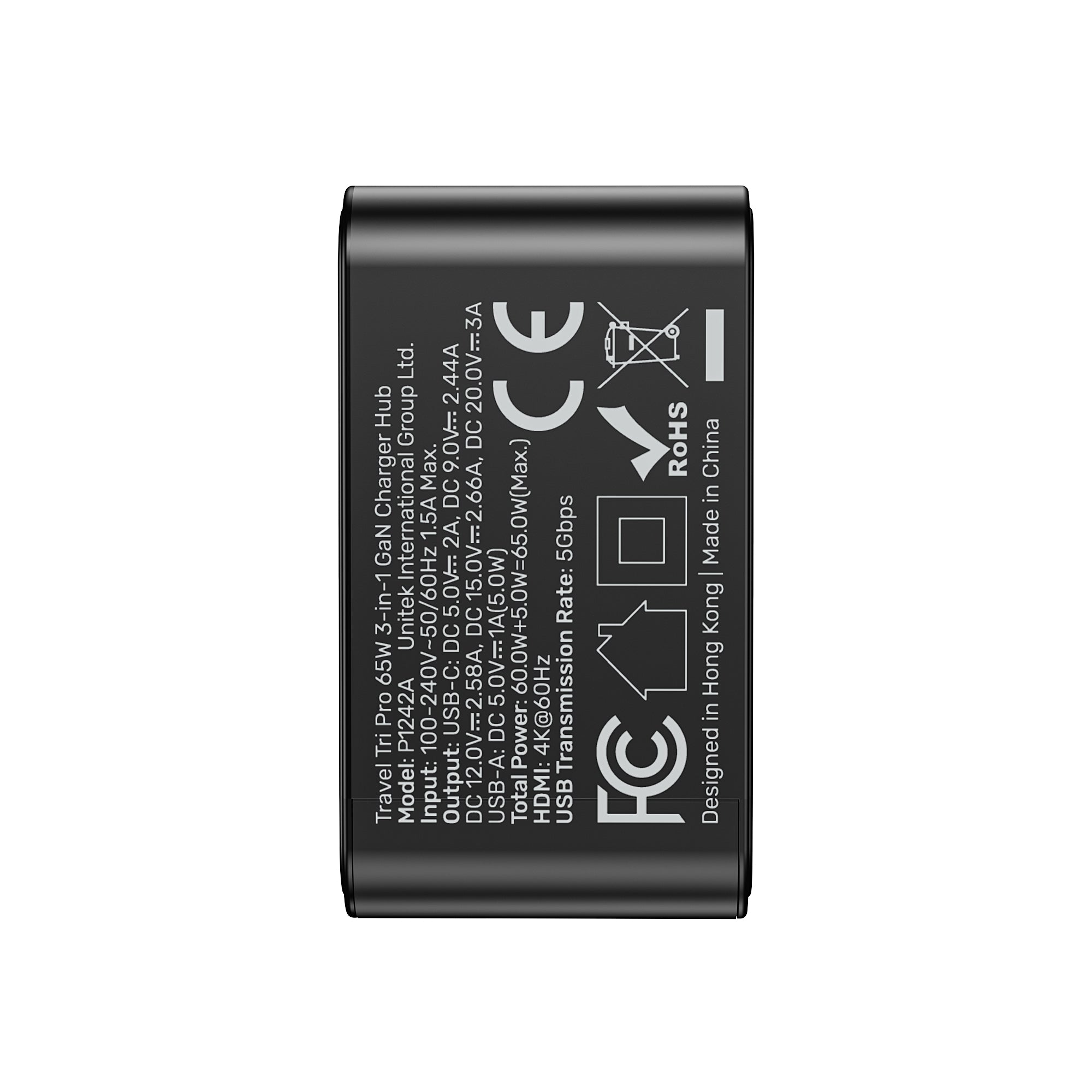 Travel Tri Pro 65W 3-in-1 GaN Charger Hub