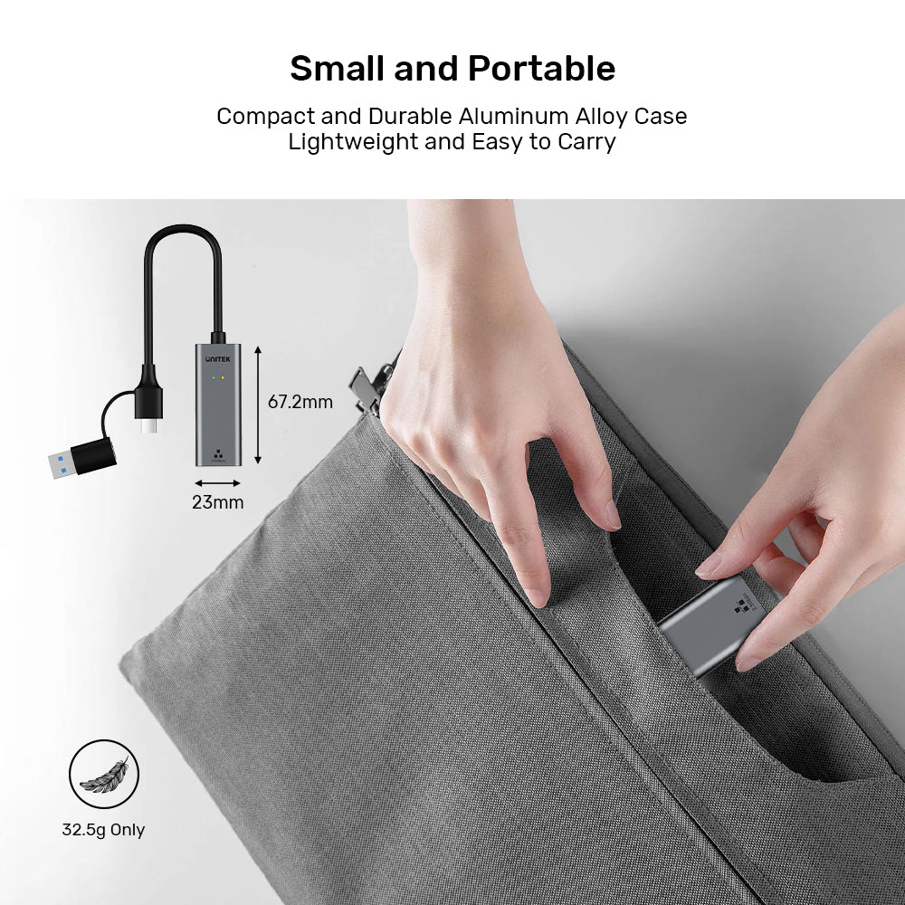 USB to 2.5Gbps Ethernet Adapter