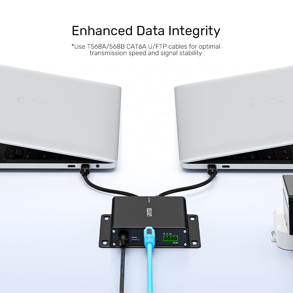100M USB 5Gbps Extender Over Ethernet with Hub