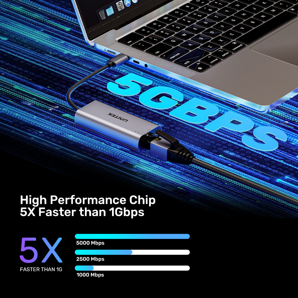USB-C to 5Gbps Ethernet Adapter