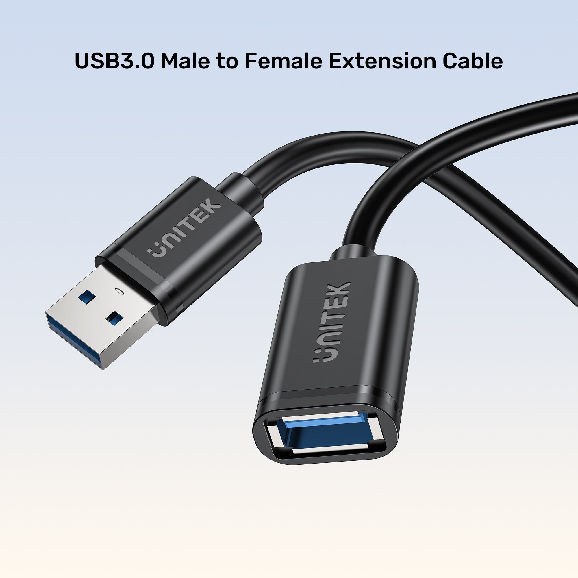 USB3.0 Male to Female Extension Cable