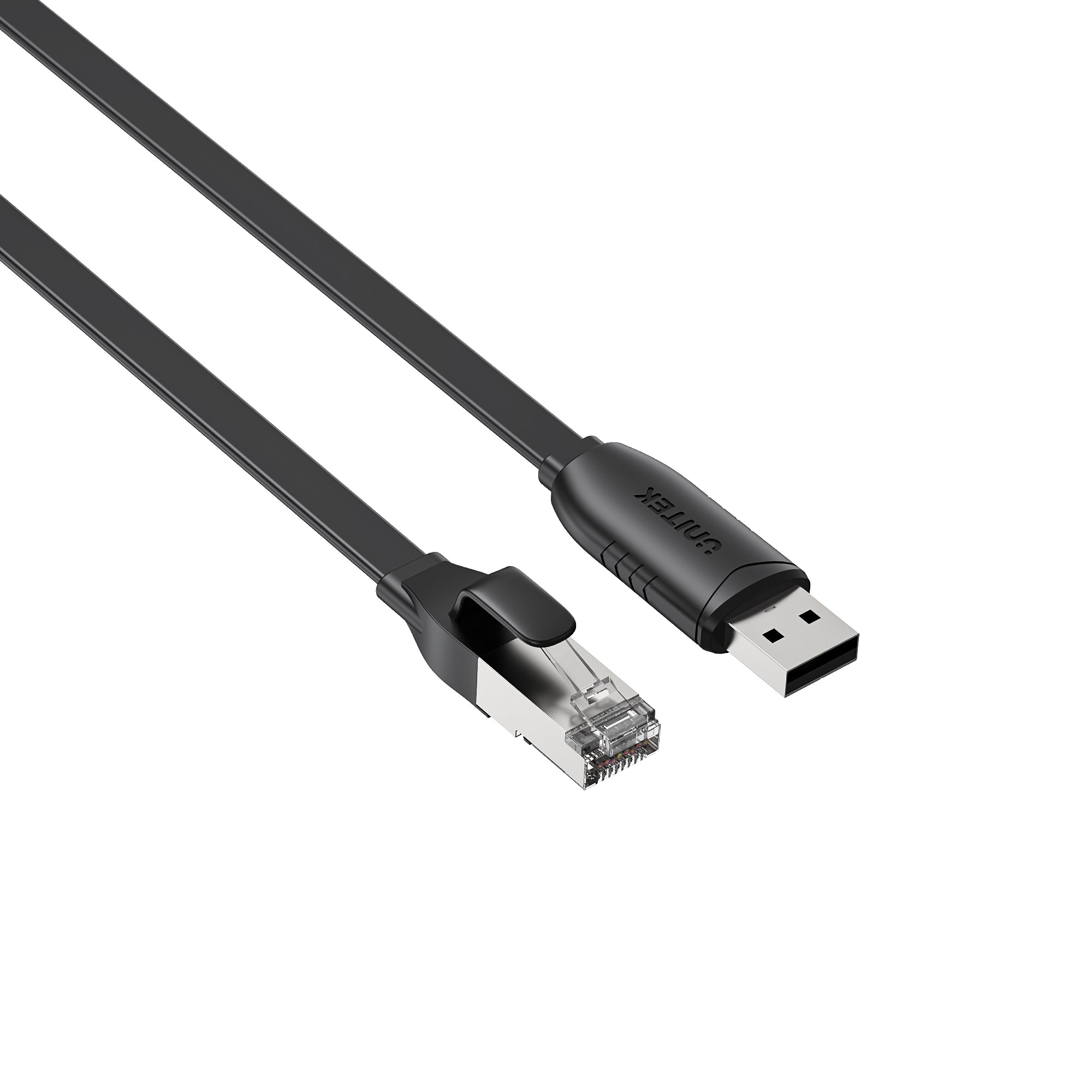 USB 2.0 to RJ45 Console Rollover Flat Cable