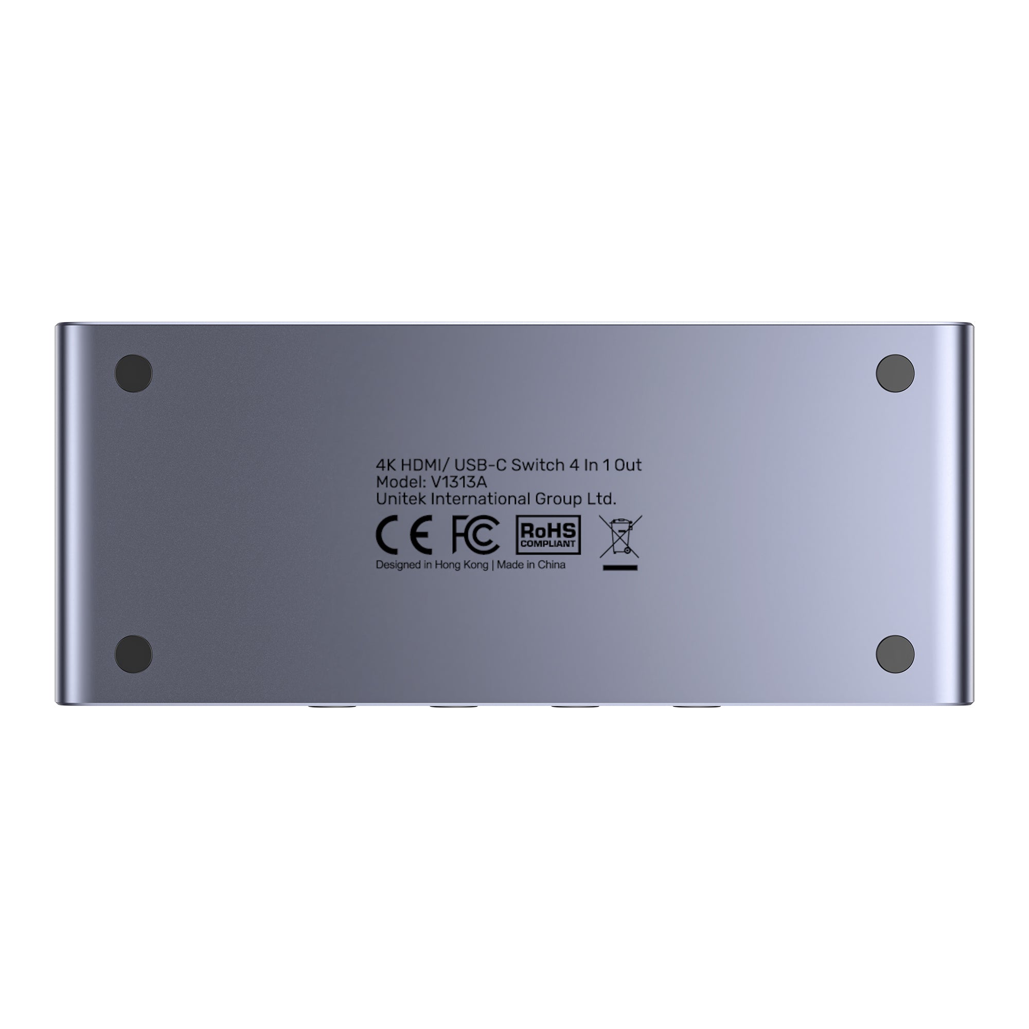 4K HDMI/ USB-C 스위치 4 입력 1 출력