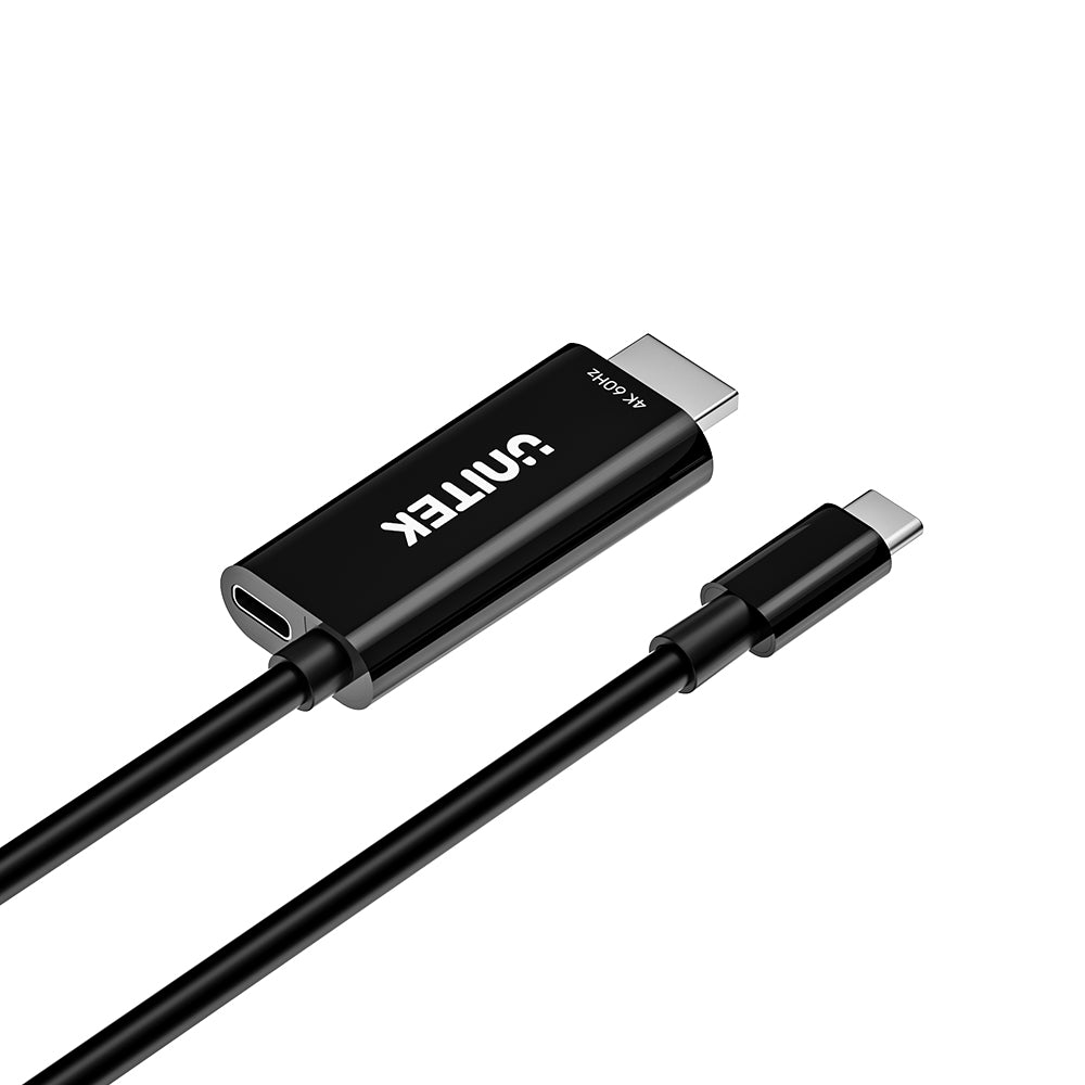 USB-C to HDMI 4K@60Hz Cable with PD 100W