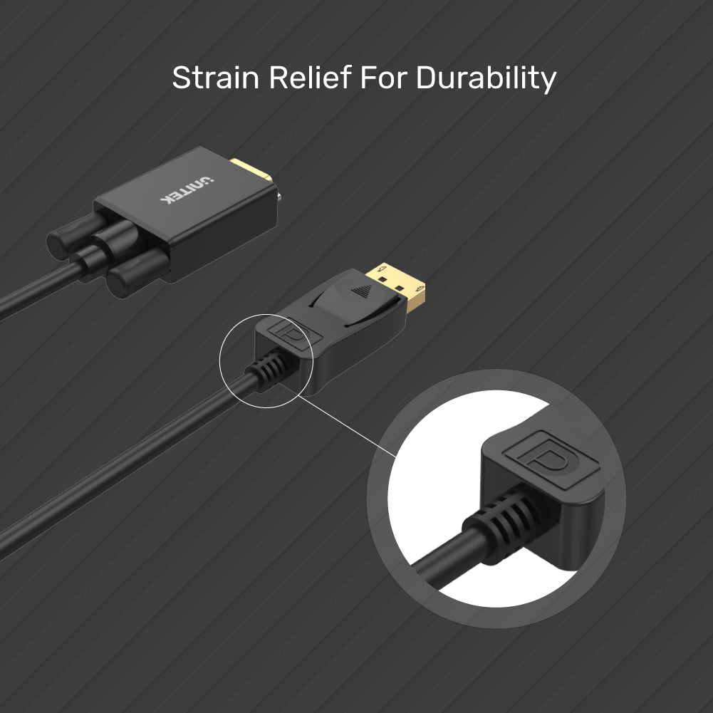 DisplayPort to VGA Cable