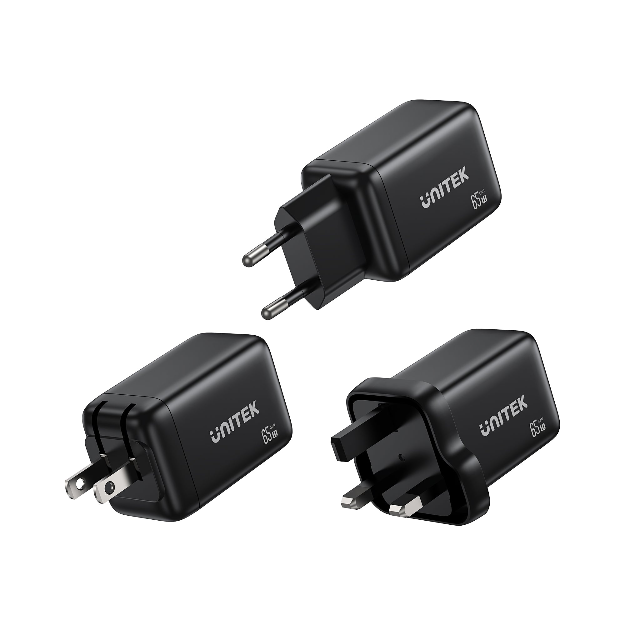 Zeno 65W 3-Port GaN Wall Charger