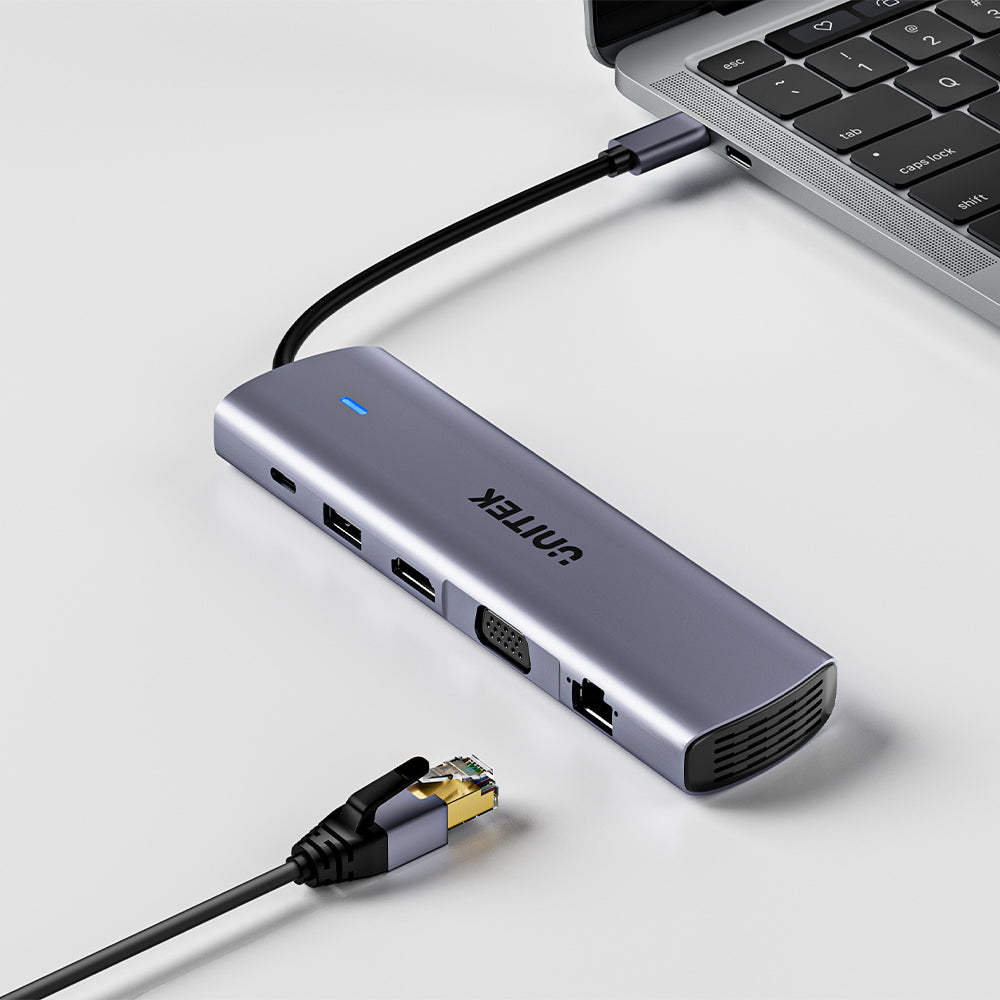 uHUB U11+ 11-in-1 USB-C Hub with Dual Display