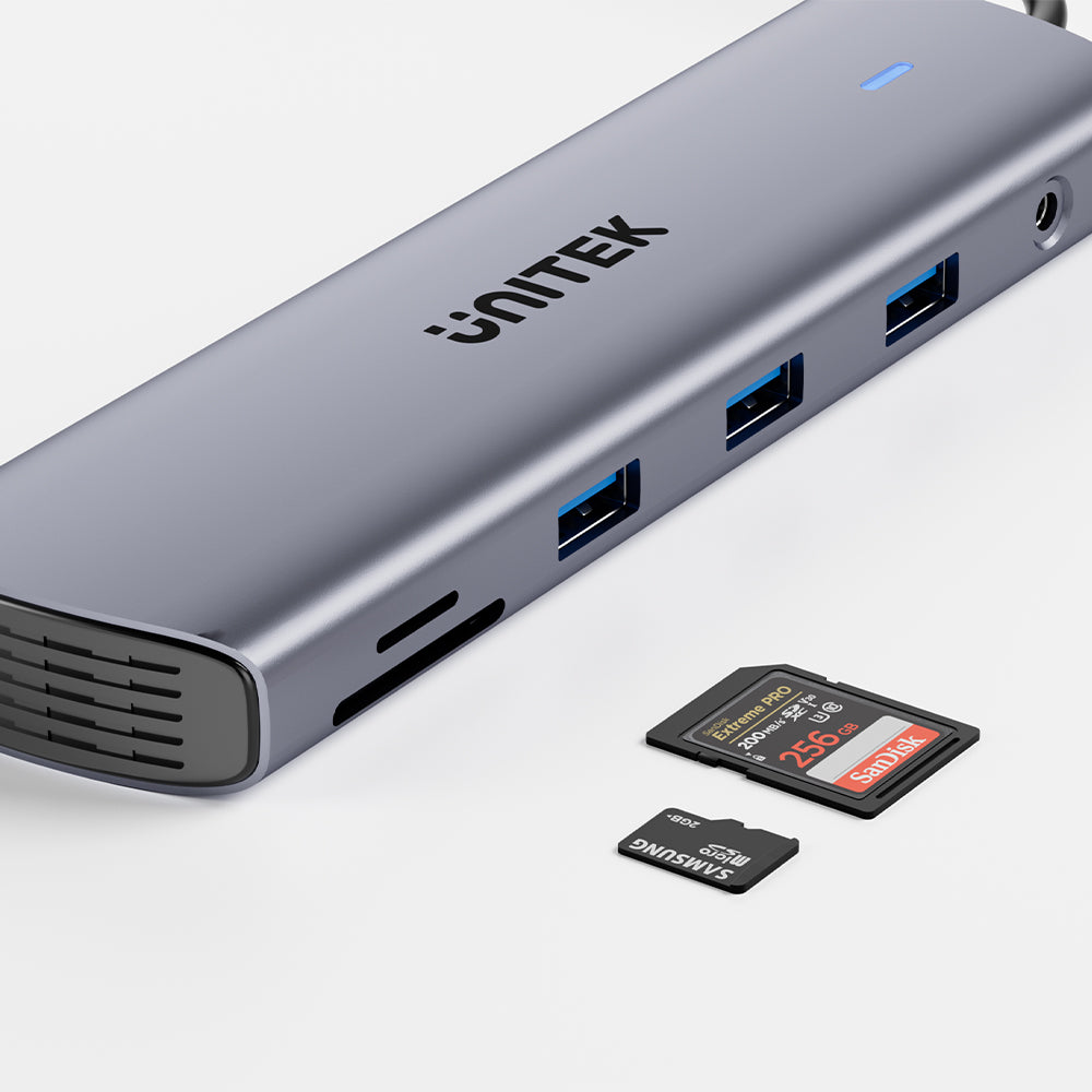 uHUB U11+ 11-in-1 USB-C Hub with Dual Display