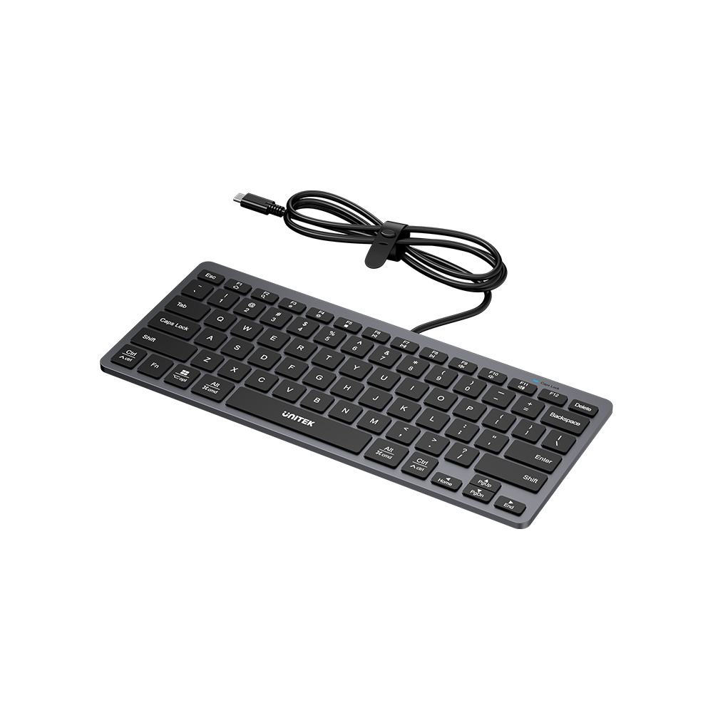 7-in-1 USB-C Ethernet Keyboard Hub