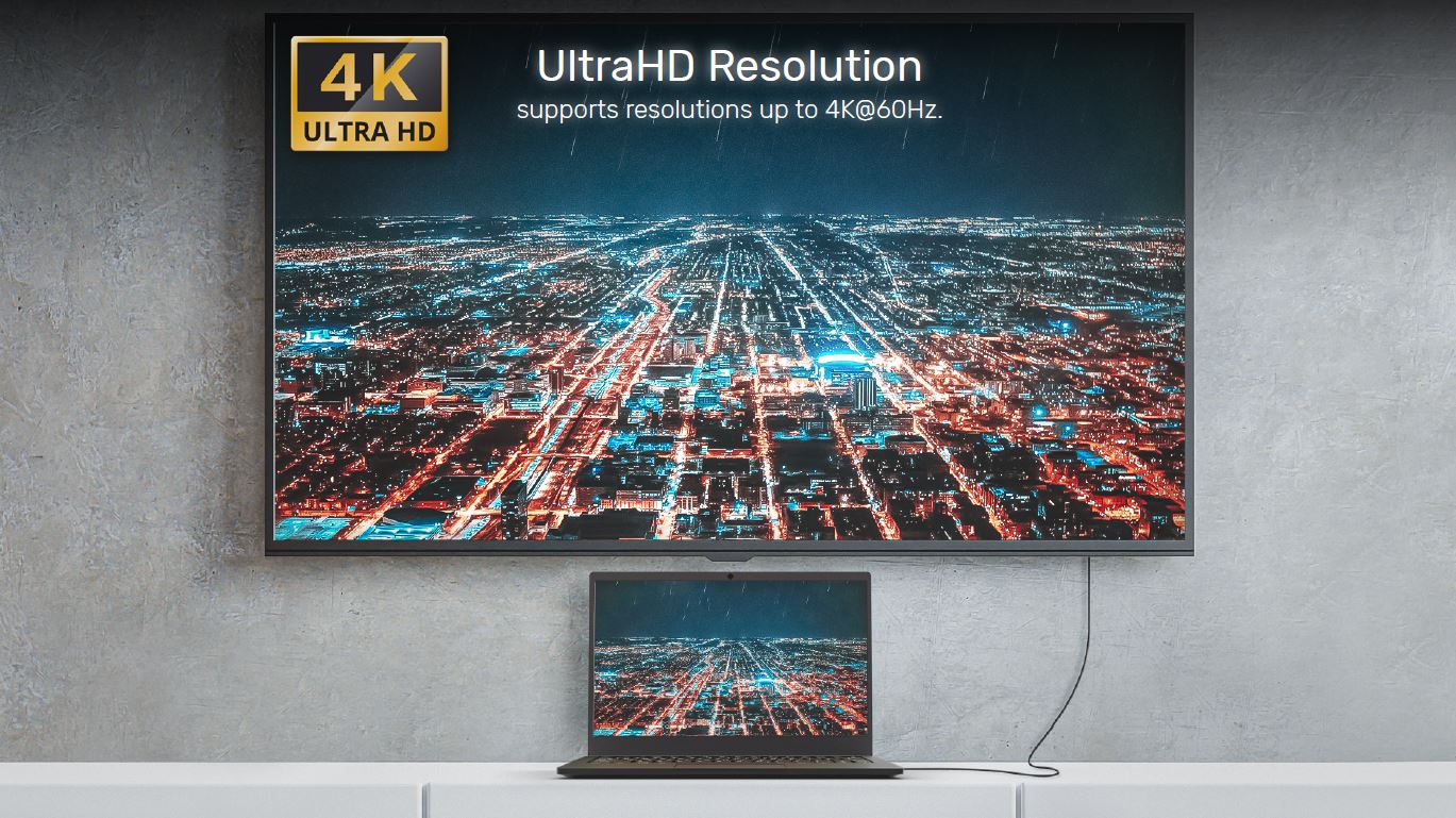 USB-C to HDMI 4K Cable 1.8M