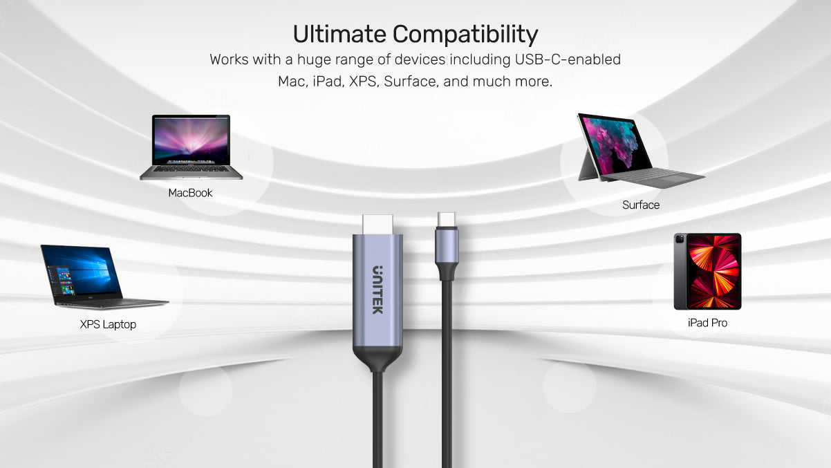 USB-C - HDMI 8K ケーブル 1.8M