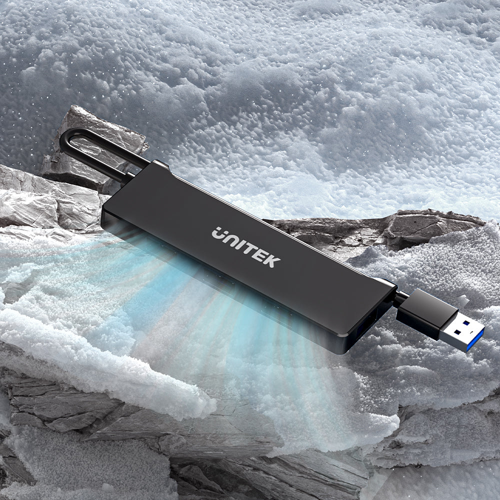 4 ポート給電 USB 3.0 ハブ