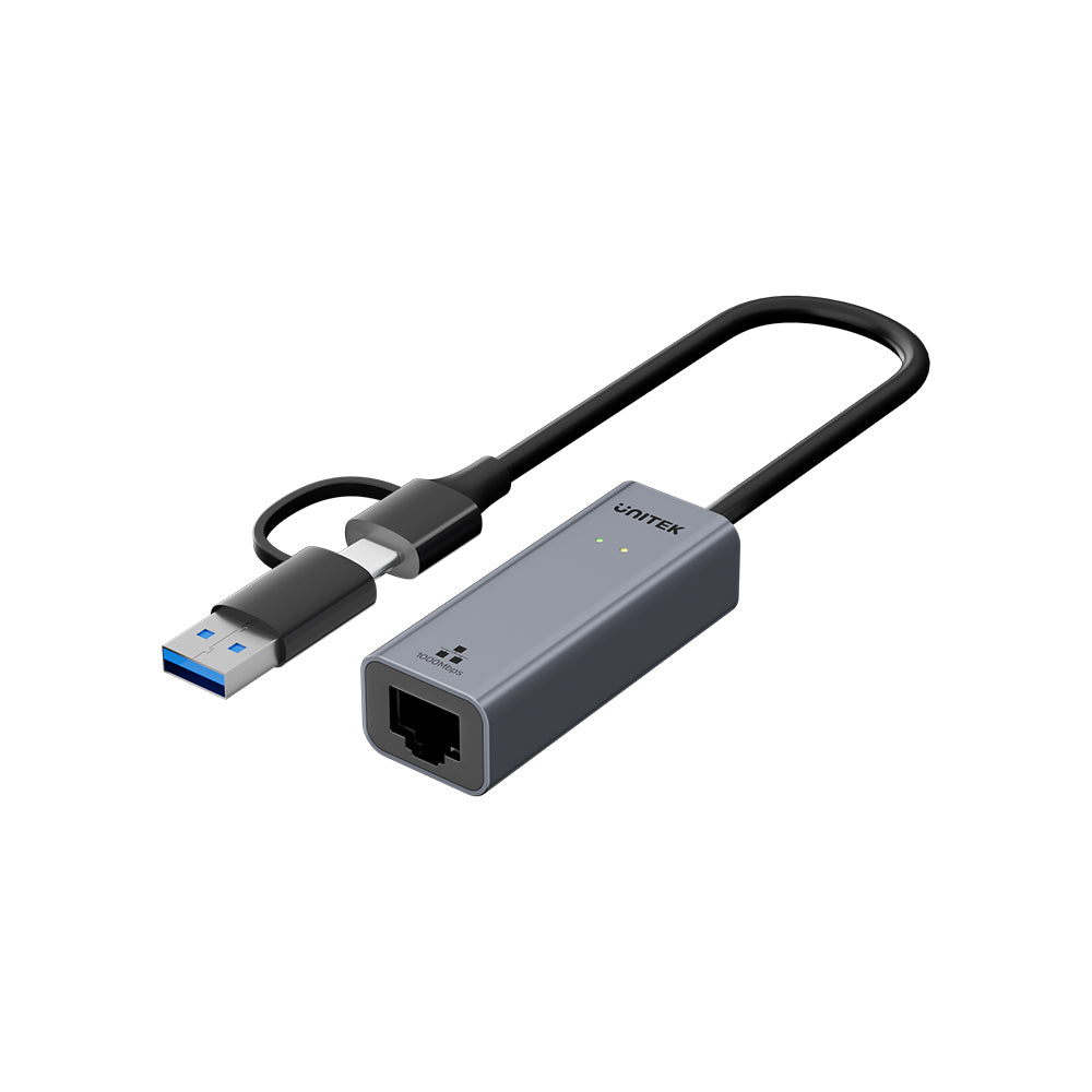 USB-C / USB-A to Gigabit Ethernet Adapter